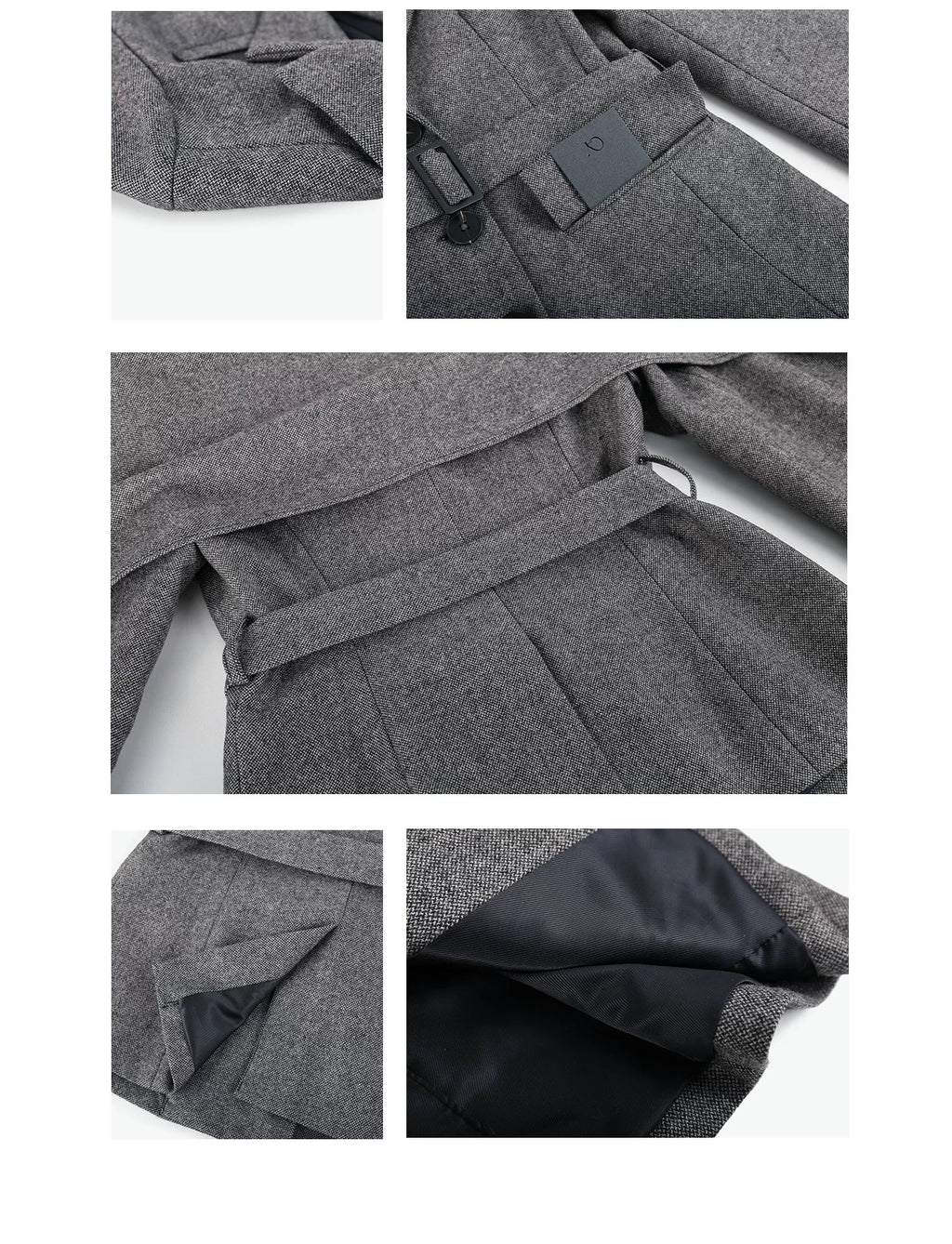 CHUYUQI Skinny Premium Cape Shawl Blazer