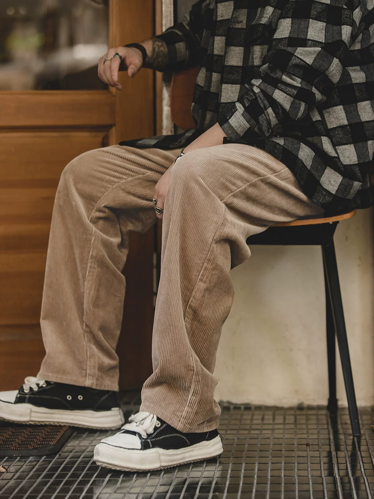 Madden Retro Loose Corduroy Wide Leg Pants