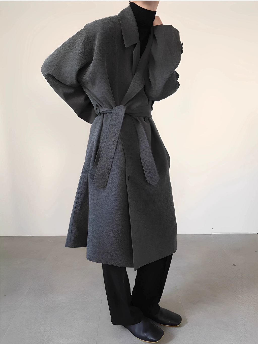 COLN Premium Double-breasted Coat