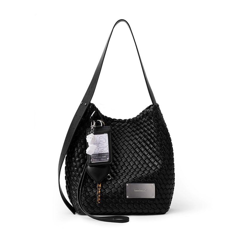 SmoSmos Woven Shoulder Messenger Bag