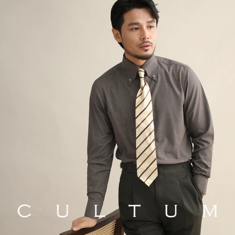 CULTUM Vintage Gentleman Casual Business Shirt