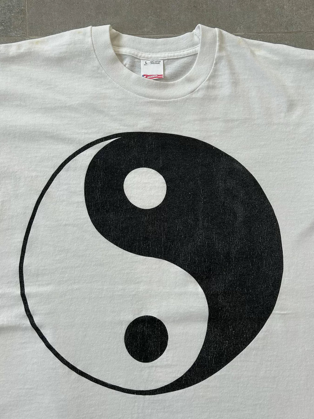 Wang Youbing Retro Lazy Casual Versatile Tee