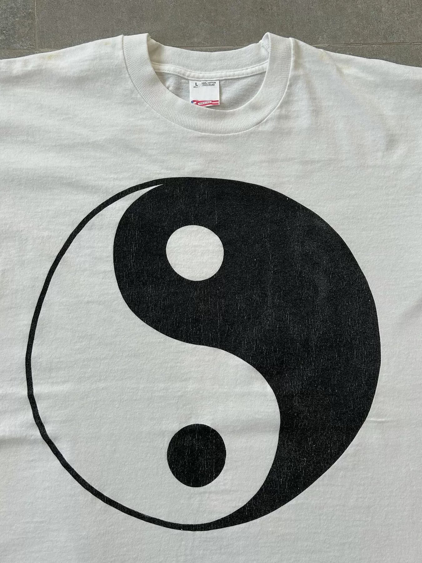 Wang Youbing Retro Lazy Casual Versatile Tee