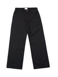 (Copy) (Clearance) UNF 130z Dark Blue Raw Cow RAW Denim Loose Straight Jeans