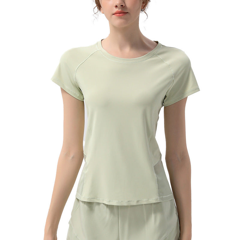 TIANQINGSE Thin Quick-Drying Breathable Yoga T-Shirt