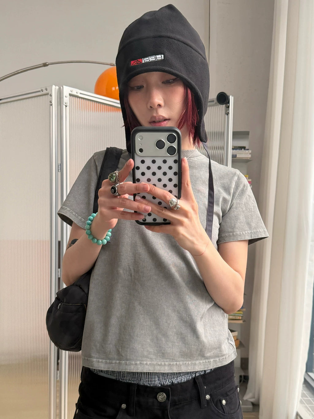 MMBBT Shoulder Short Versatile Casual Round Neck Tee