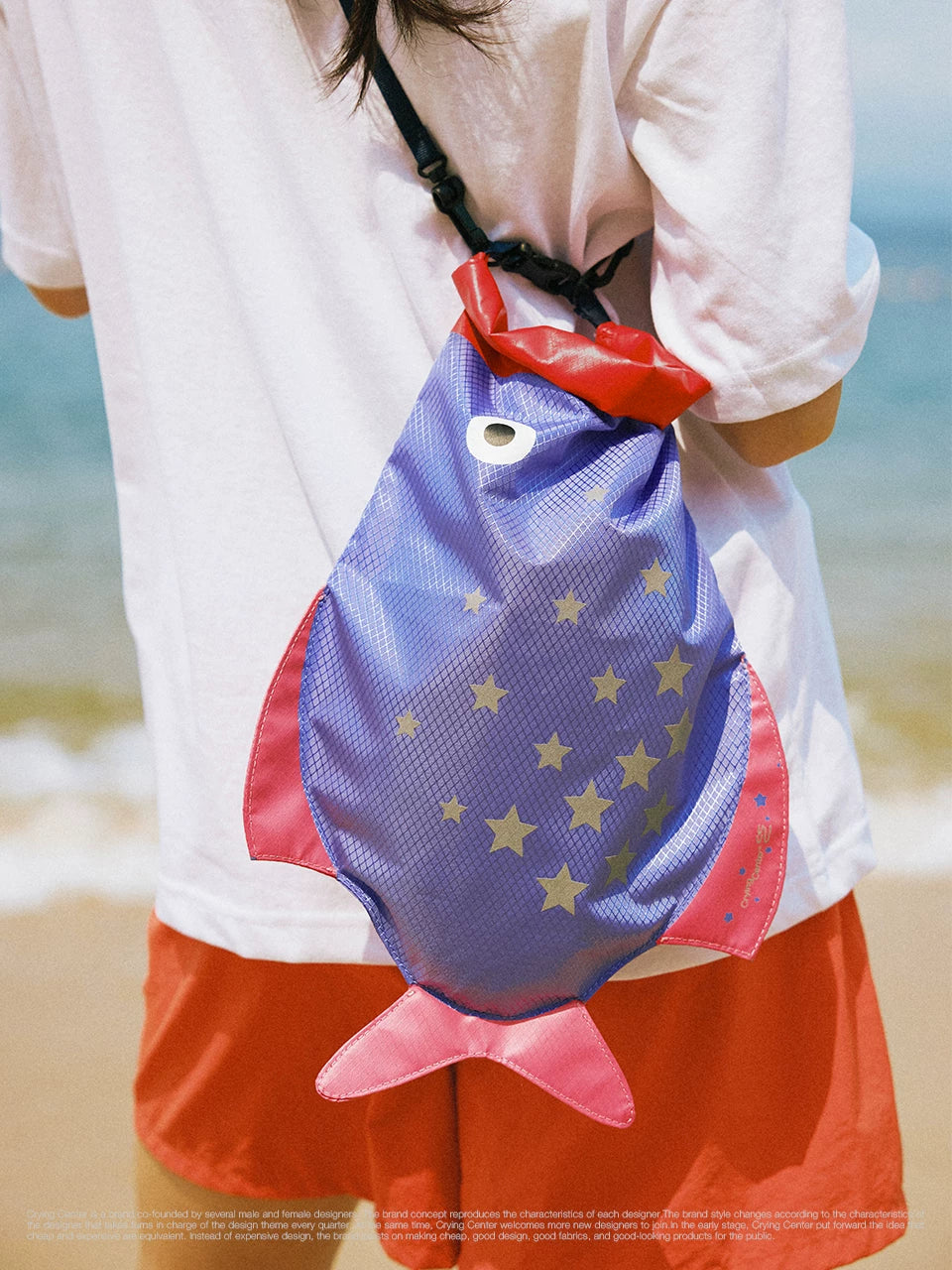 CryingCenter Star Fish Diagonally Across Wet Bag