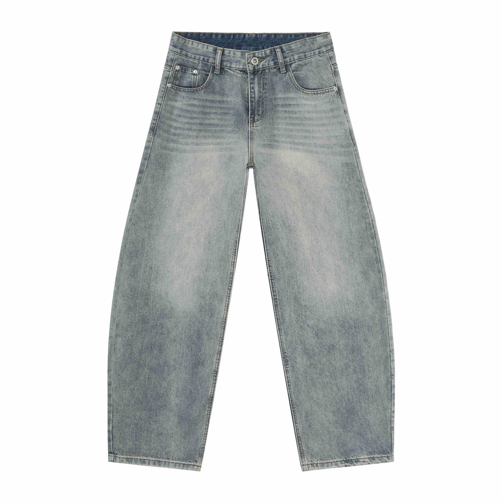 Inflation Wide Leg Machete Washed Jeans
