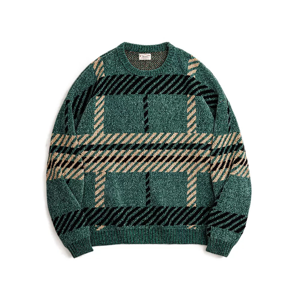Madden Vintage Chenier Fleece Knitted Warm Sweater