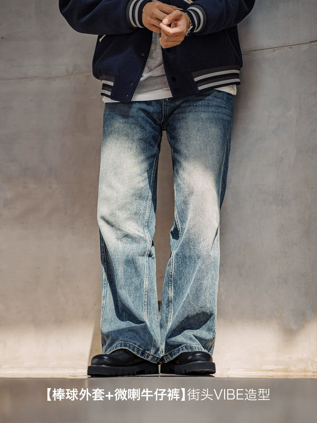 Maden Thick-soled Heightened Casual Leather Shoes