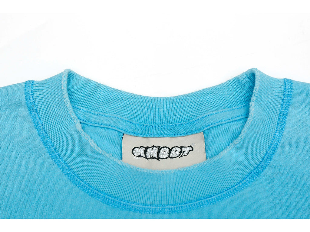 MMBBT Solid Color Worn Washed Old Tee