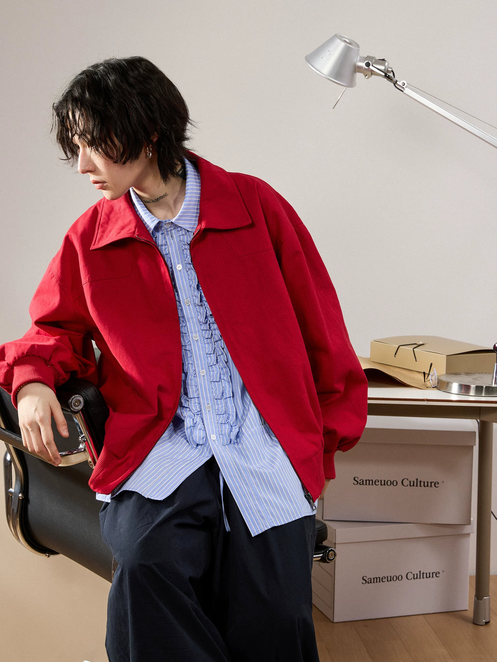 Sameuoo Vintage Neutral Jacket