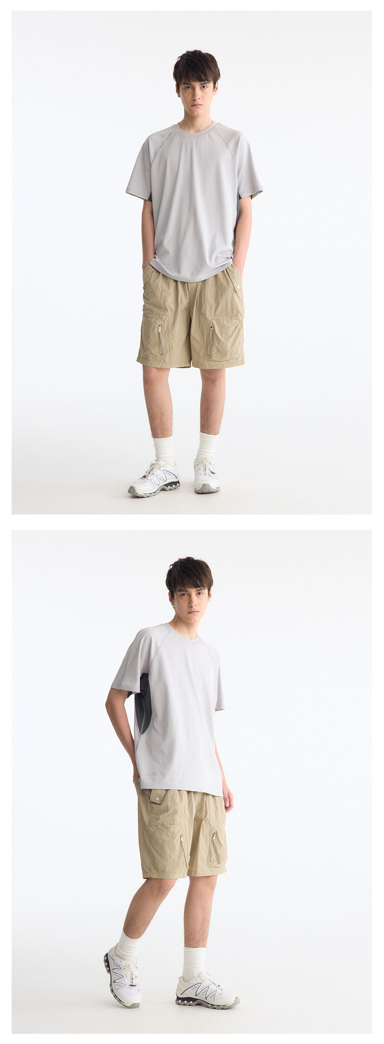 UNF 25SS tooling waterproof breathable quick-drying lace-up sports shorts