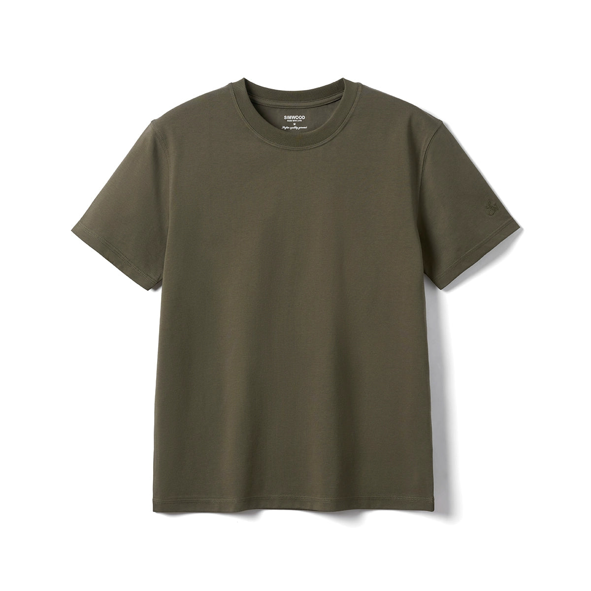 SIMWOOD Long-staple Cotton Casual Versatile Tee