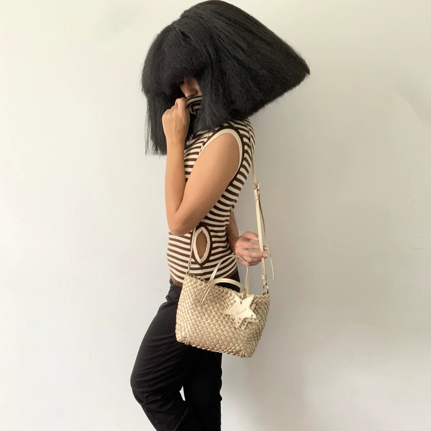 ECODAY Crossbody Knitted Tote Bag