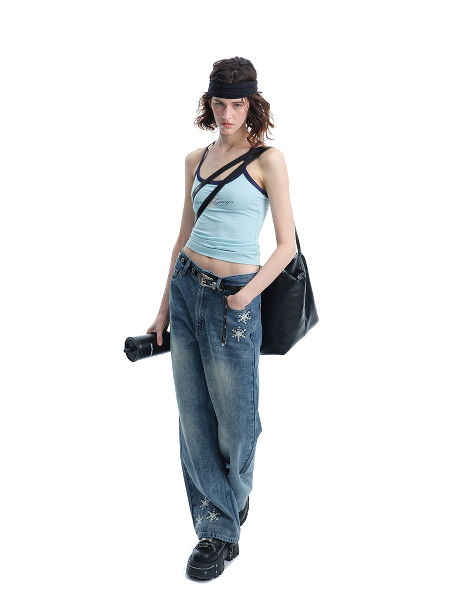 BGT French Design Suspender Top