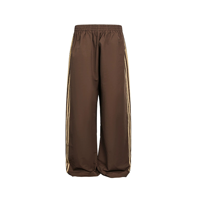 NOEARS Webbing Contrasting Striped Sweatpants