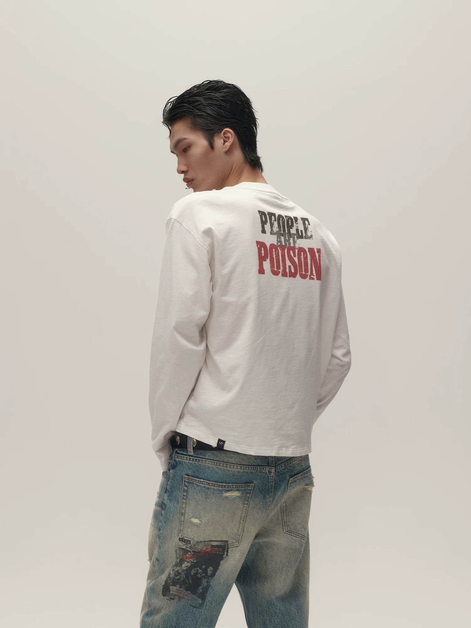 SGW Crew Neck Versatile Casual Long Sleeve