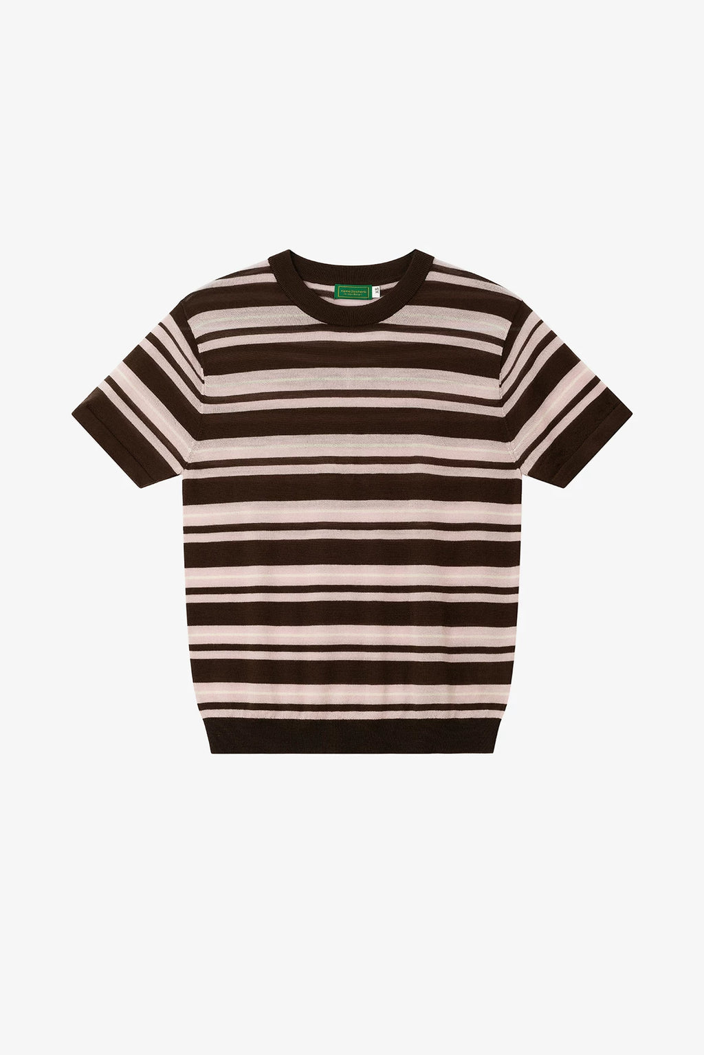 NO LOGO Retro Striped Light Tee