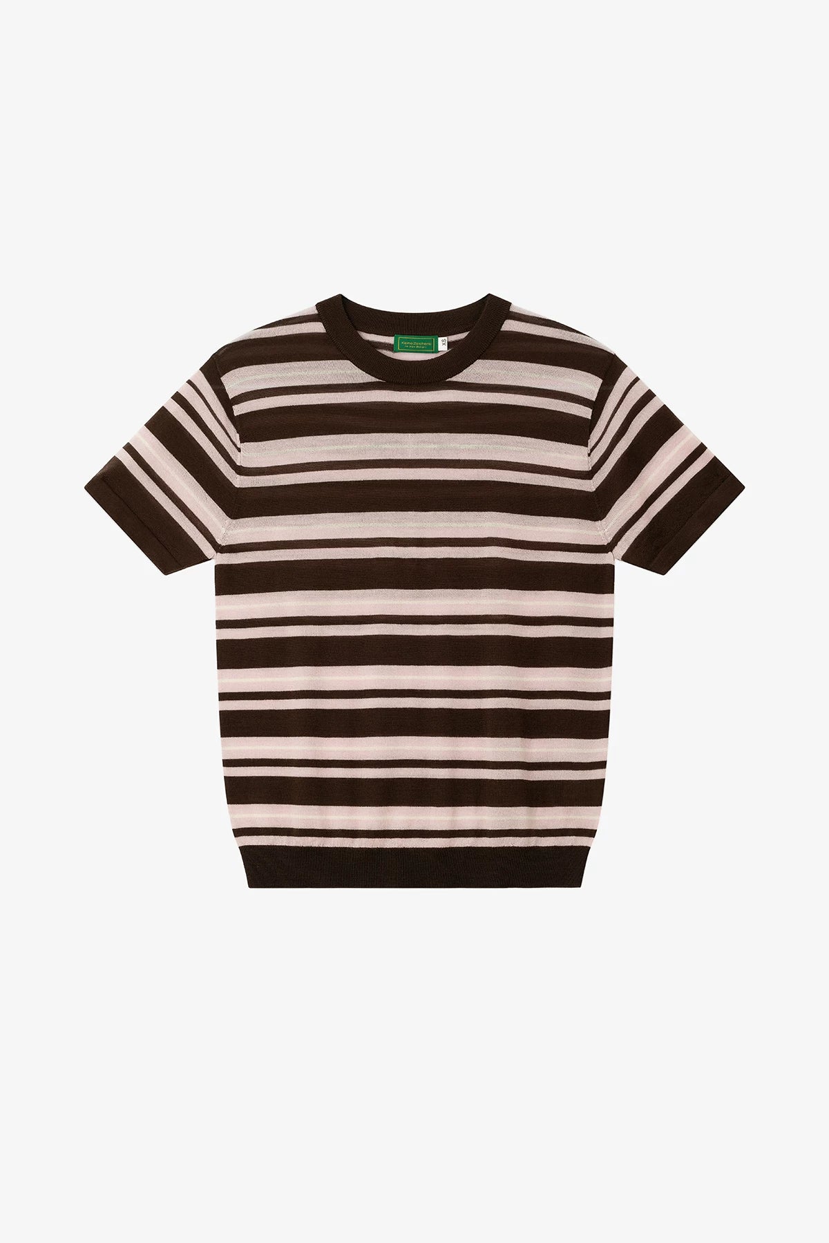 NO LOGO Retro Striped Light Tee