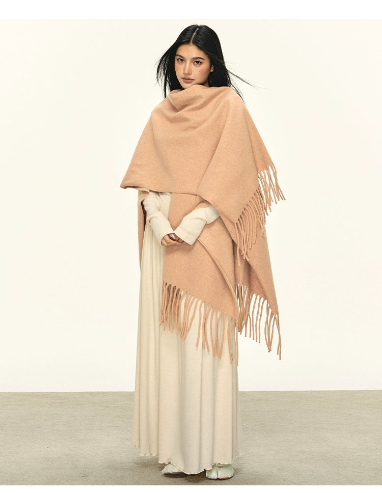Anna Aneae Soft Waxy Comfortable Warm Shawl Scarf
