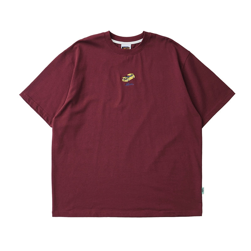 Battles Medieval Car Embroidery Retro Tee
