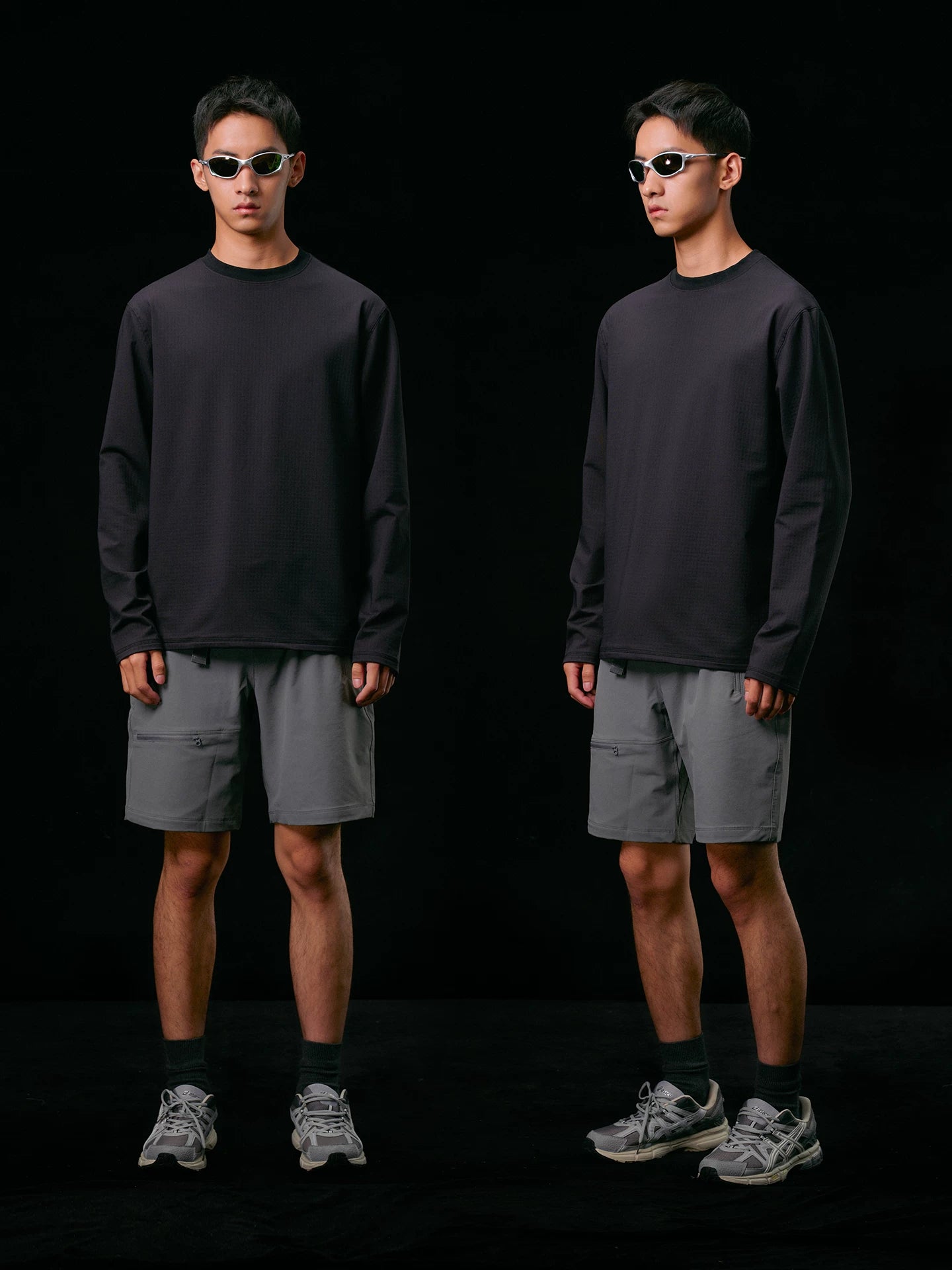 No Logo Moisture-absorbing and Quick-drying Warm Long Sleeves