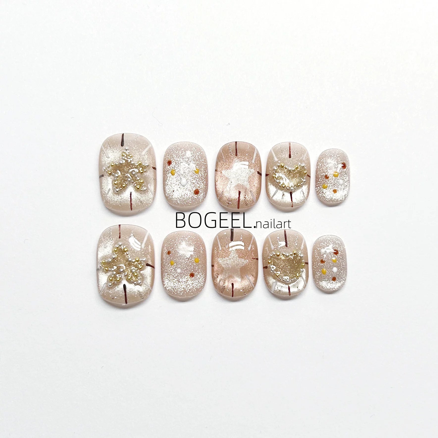 BOGEEL Pure Handmade Fireworks Love Stars Wear Armor