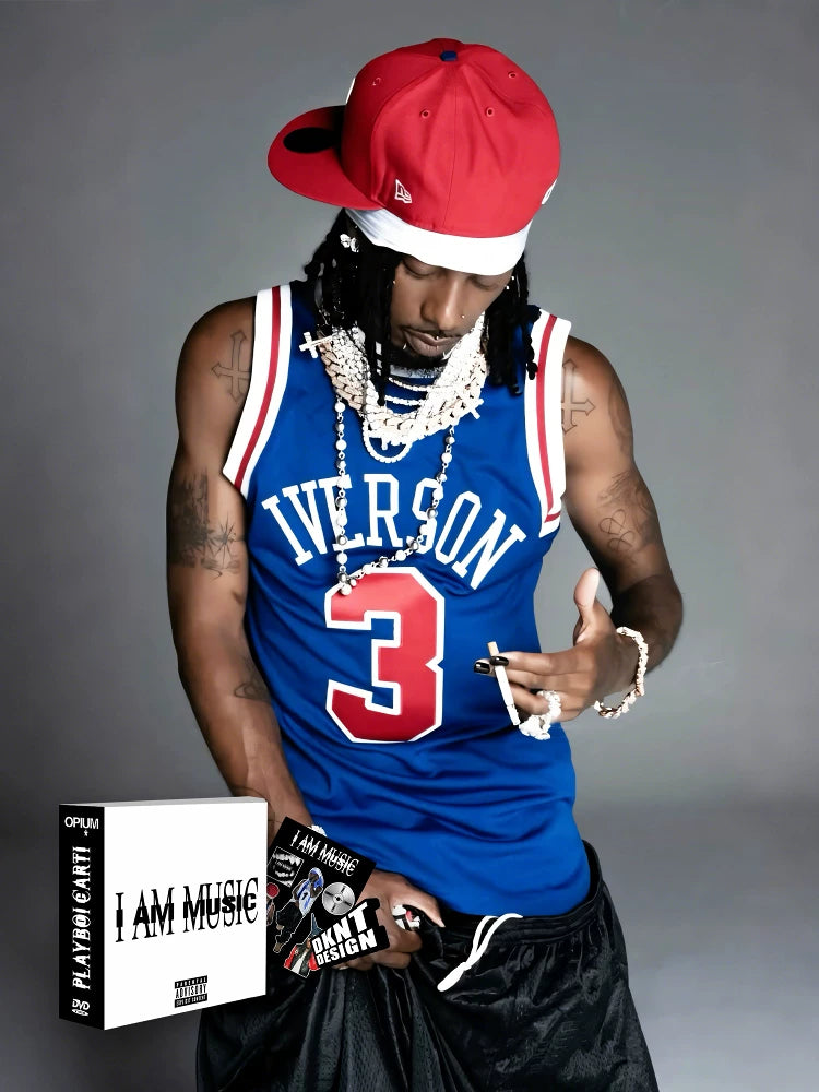 DKNT Crew Neck Loose Basketball Jersey