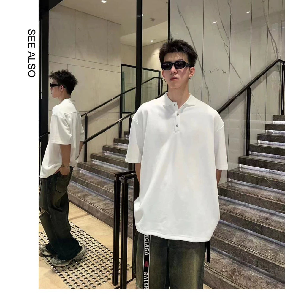 SEE ALSO Crowe hexagram button pearl cotton heavy profile Tee 3189