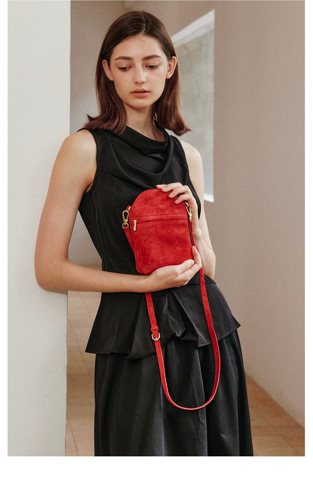 Avalea Retro Messenger Bag Mini Bag