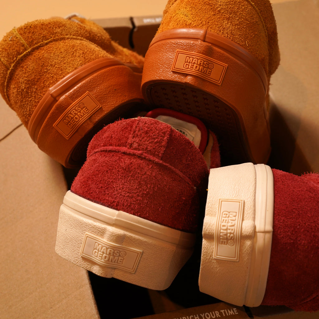 MARS GEOME Anti-velvet Leather Vintage Casual Board Shoes