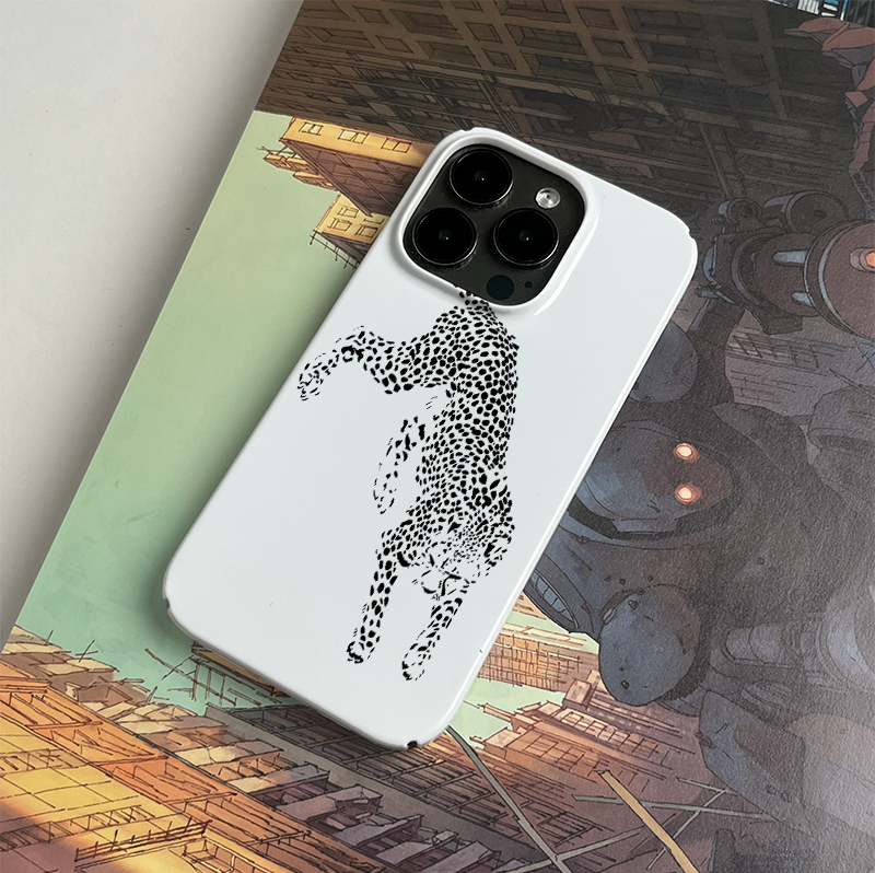 Pbcase Leopard Niche Premium Sense Apple Phone Case