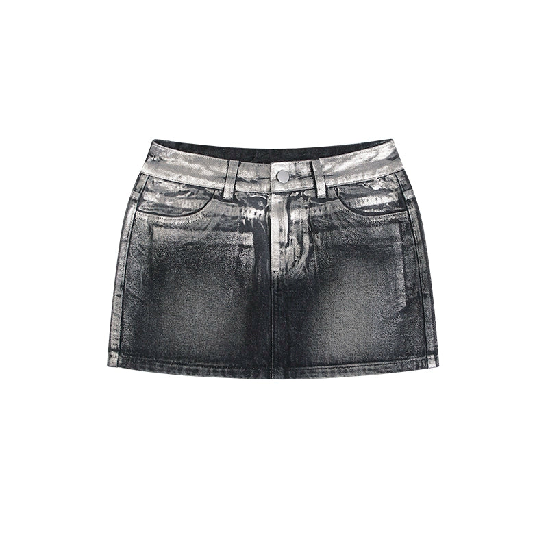 Zero Gradual Change Low Waist Thin Hot Girl Hip Skirt