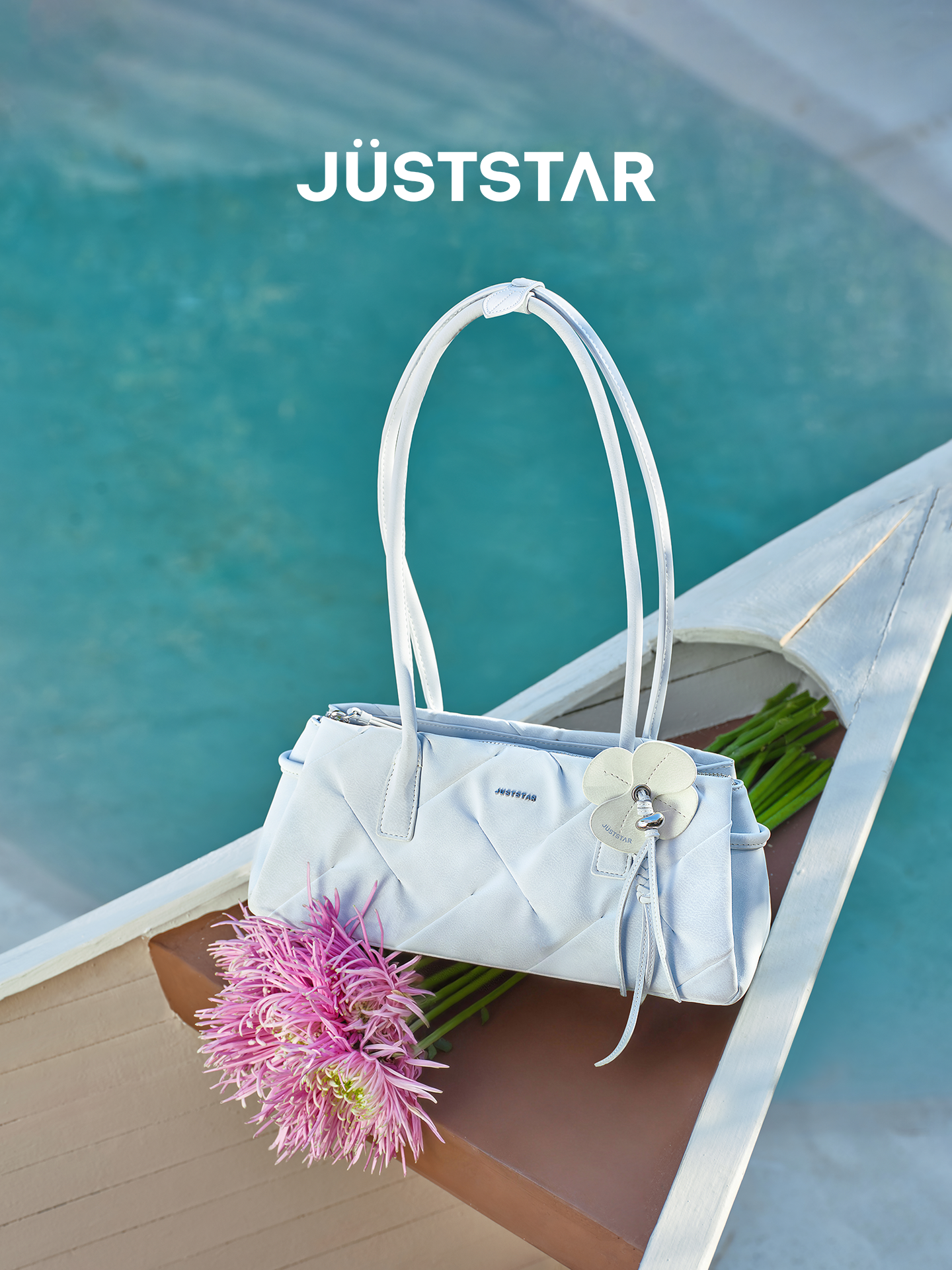 JUST STAR Lightweight Versatile Shoulder Underarm Bag