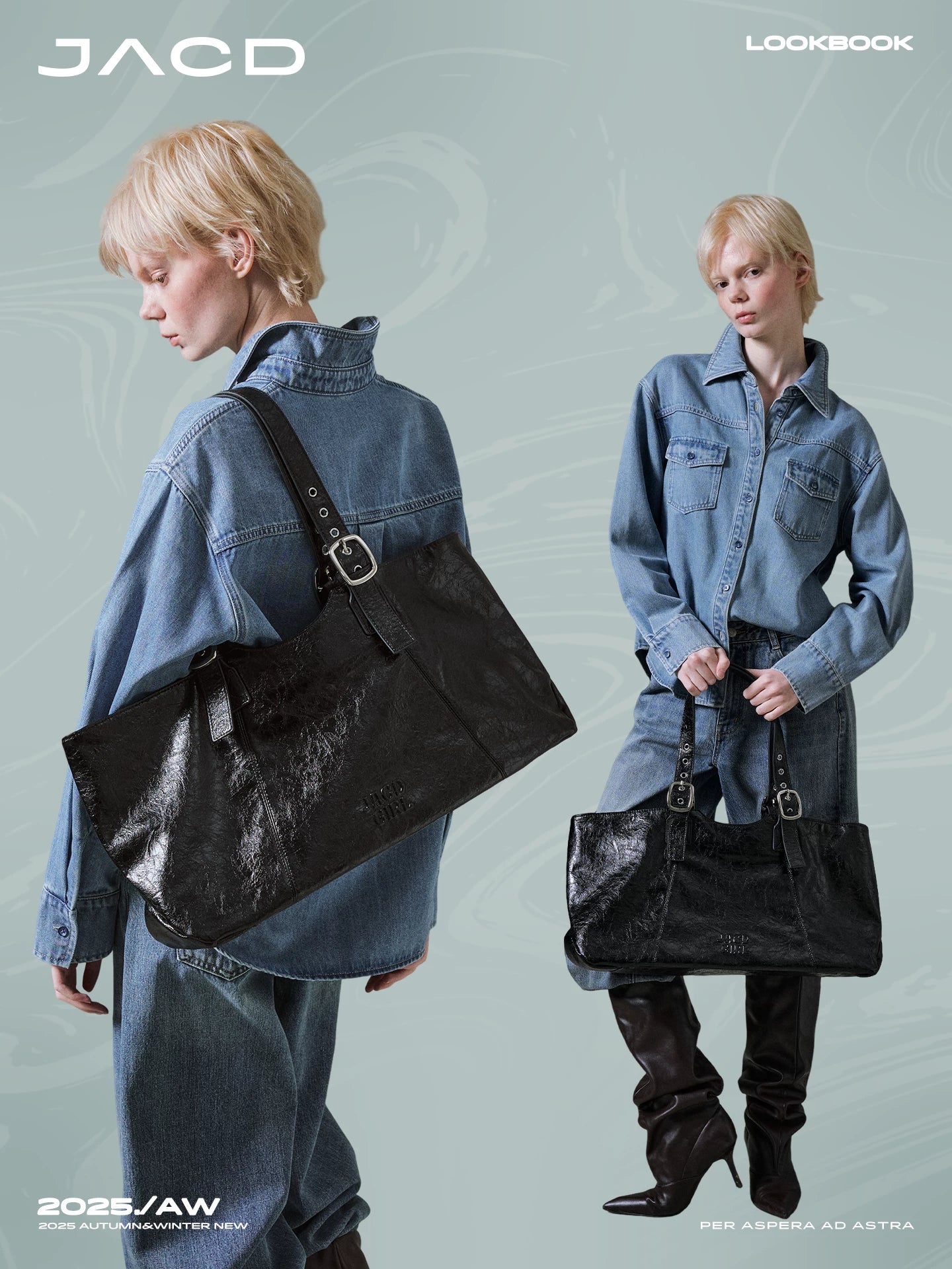 JACD Large Capacity Tote Shoulder Bag (Clearance)