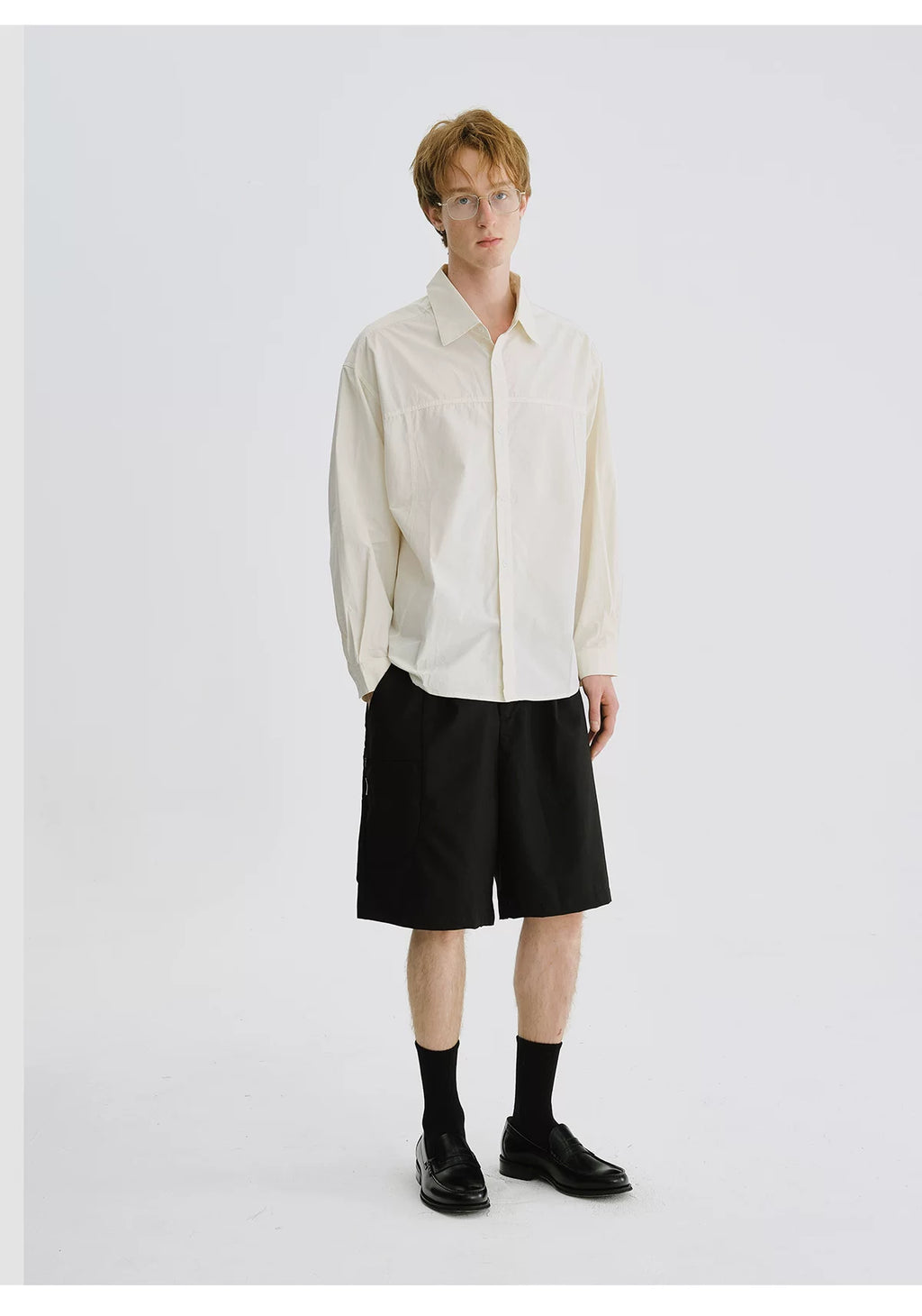 LIVINGTOWN Simple Versatile Lapel Casual Shirt
