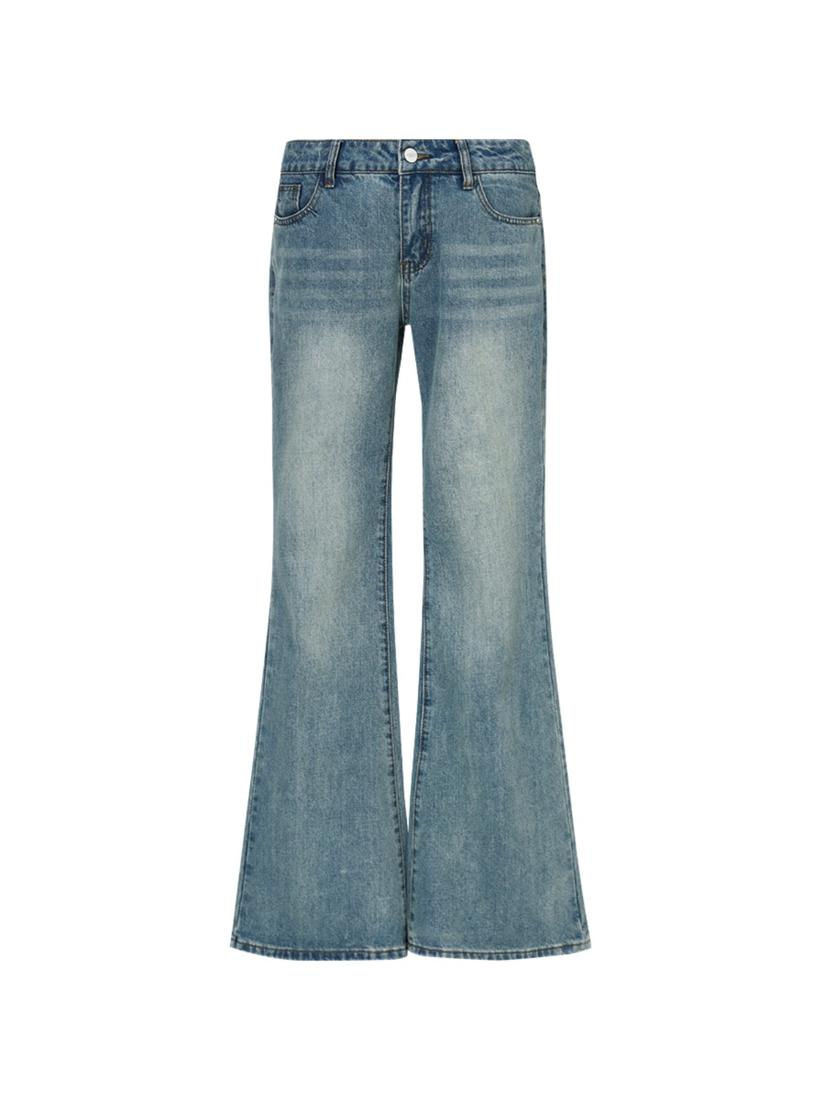 FUNKYFUN Low-rise Old Micro-flared Pants