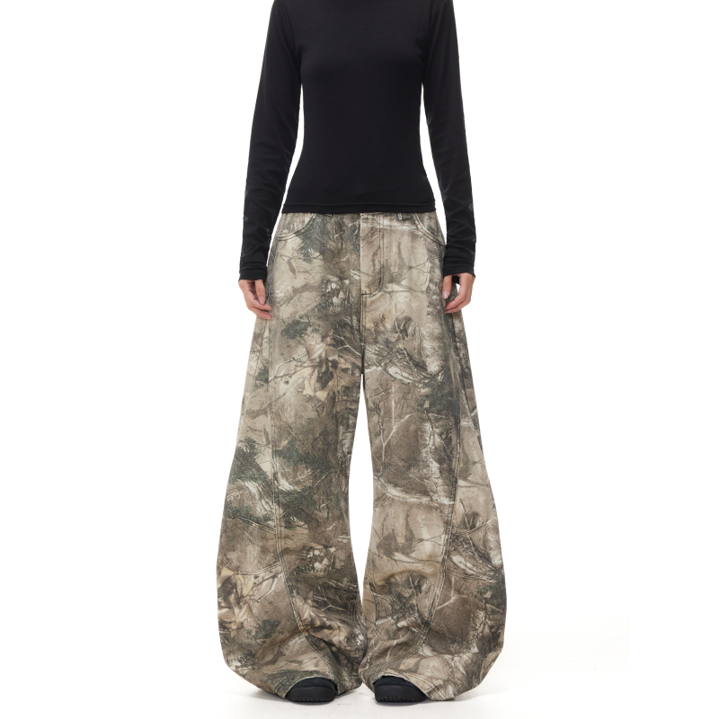 BTSG Embroidered Branch Camouflage Overalls