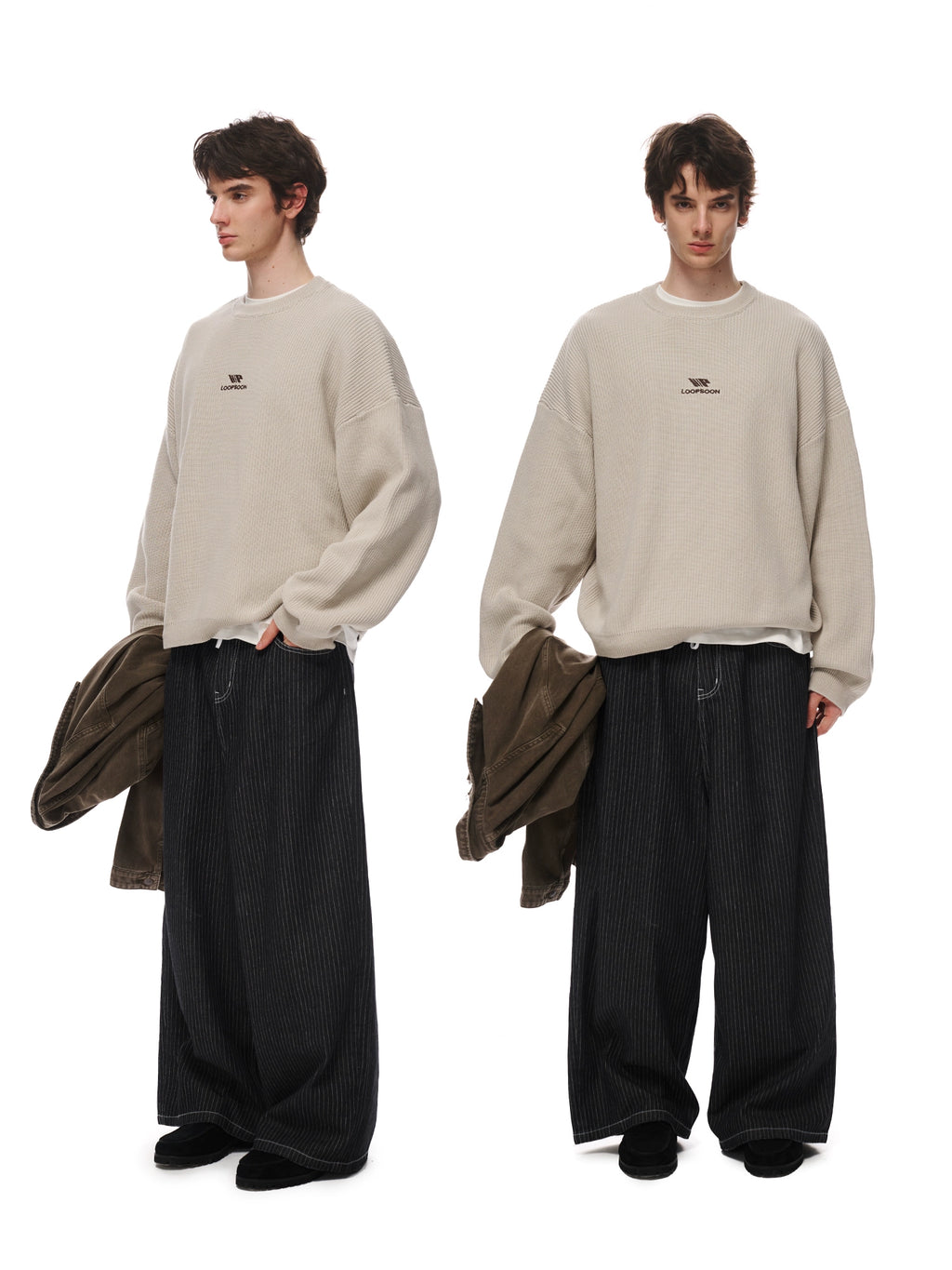 Loopsoon Vintage Striped Jeans