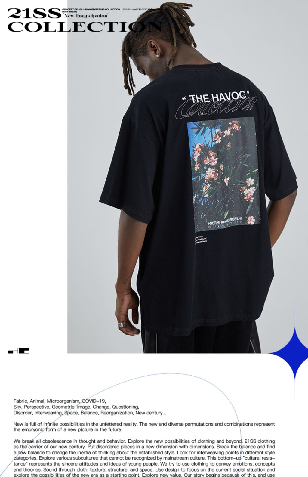 Harsh and cruel photography HAVOC Tee