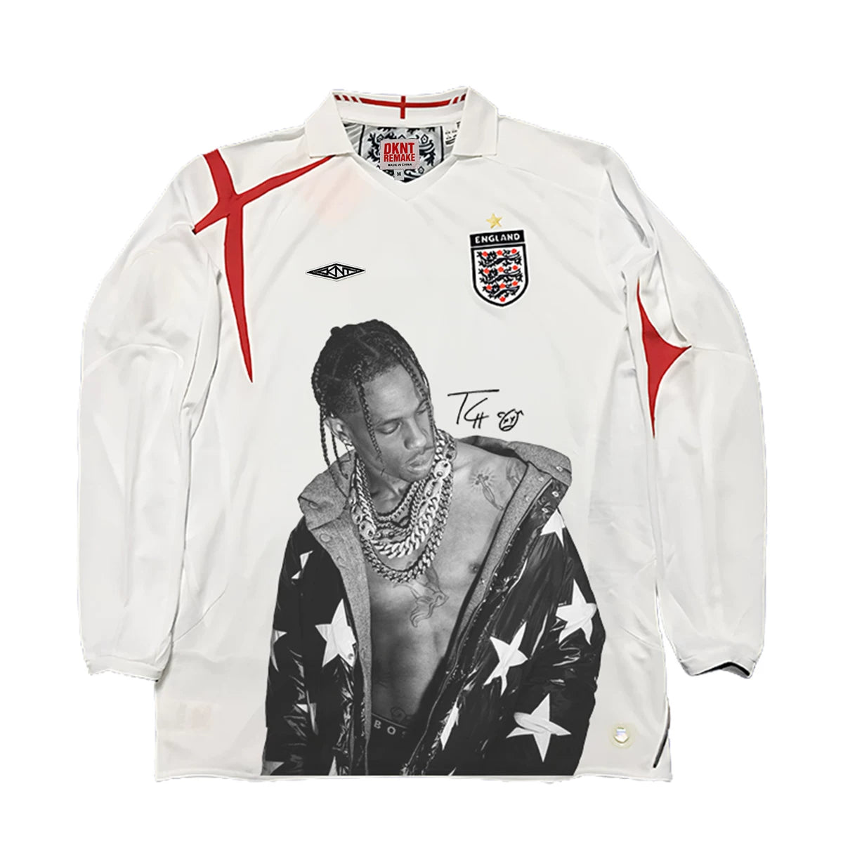 Travis Scott REMAKE vintage VIBE blokecore football jersey
