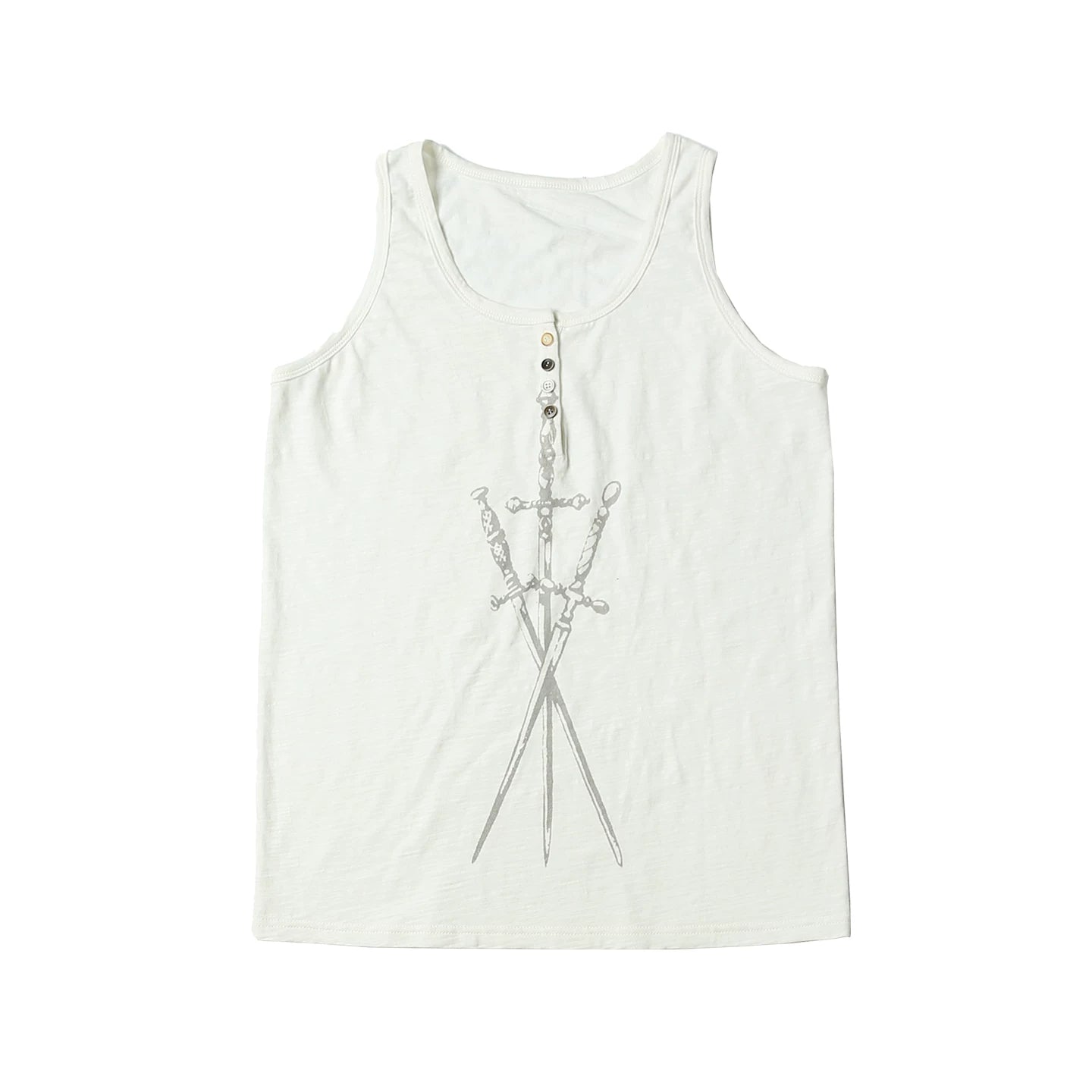 TREclub Henry Collar Button Casual Vest