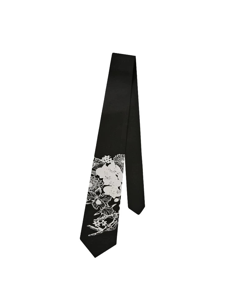 KREATE Eternal Flower Print Versatile Tie