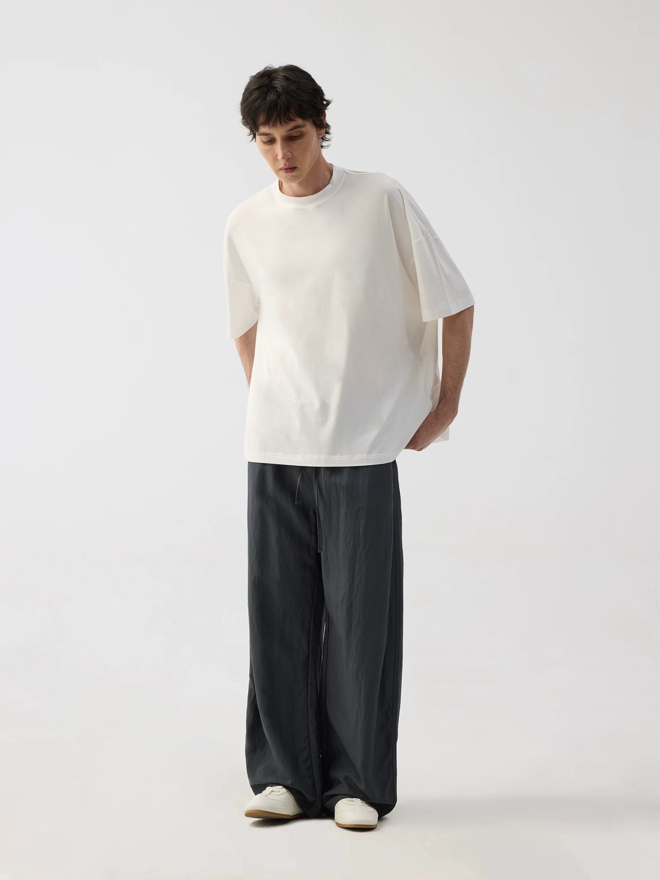 TERRAINCOGNITA Versatile Crew Neck Skin-friendly Casual Tee