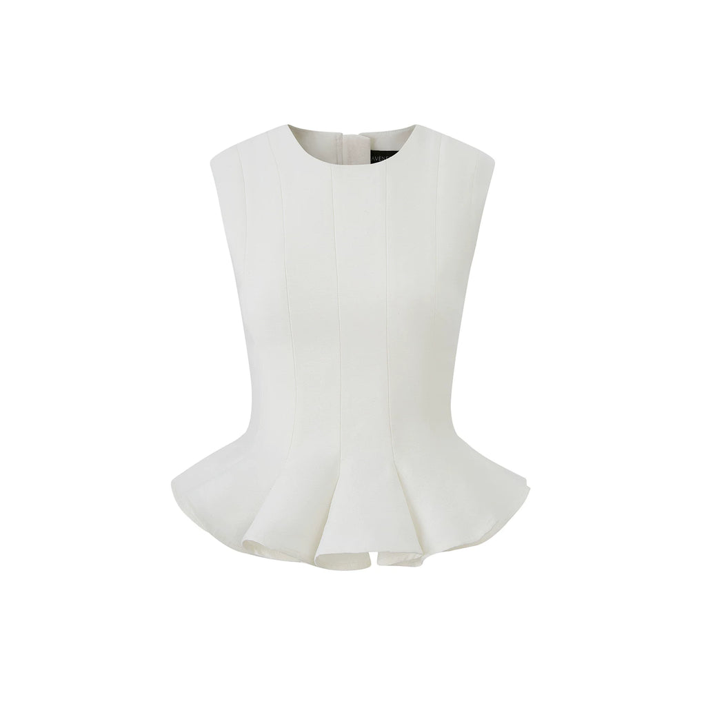 Avenement Slim Skinny Crew Neck Vest