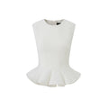 Avenement Slim Skinny Crew Neck Vest