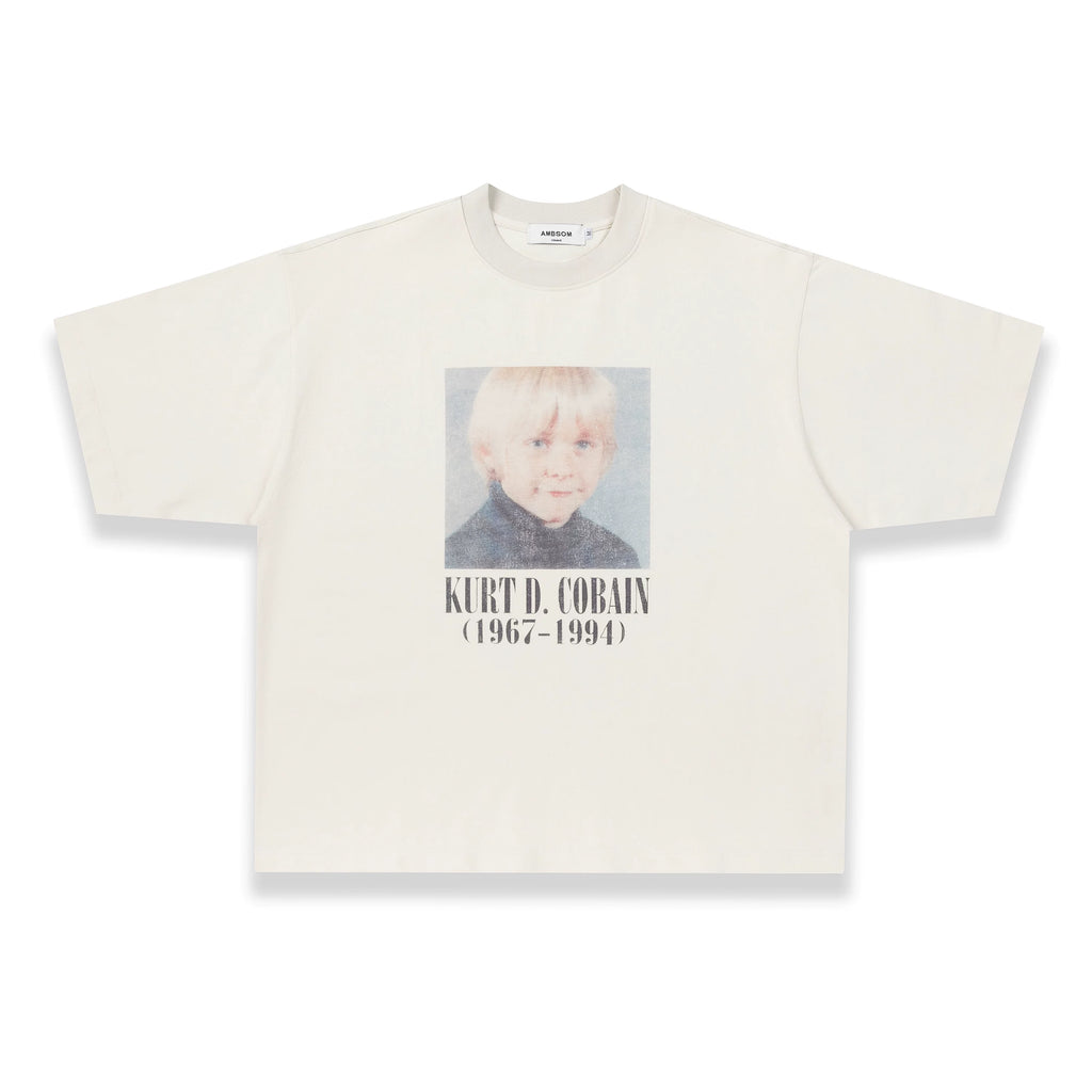 AMBSOM Retro Crew Neck Casual Tee