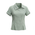 JIKOO Waist Slim Lapel Shirt