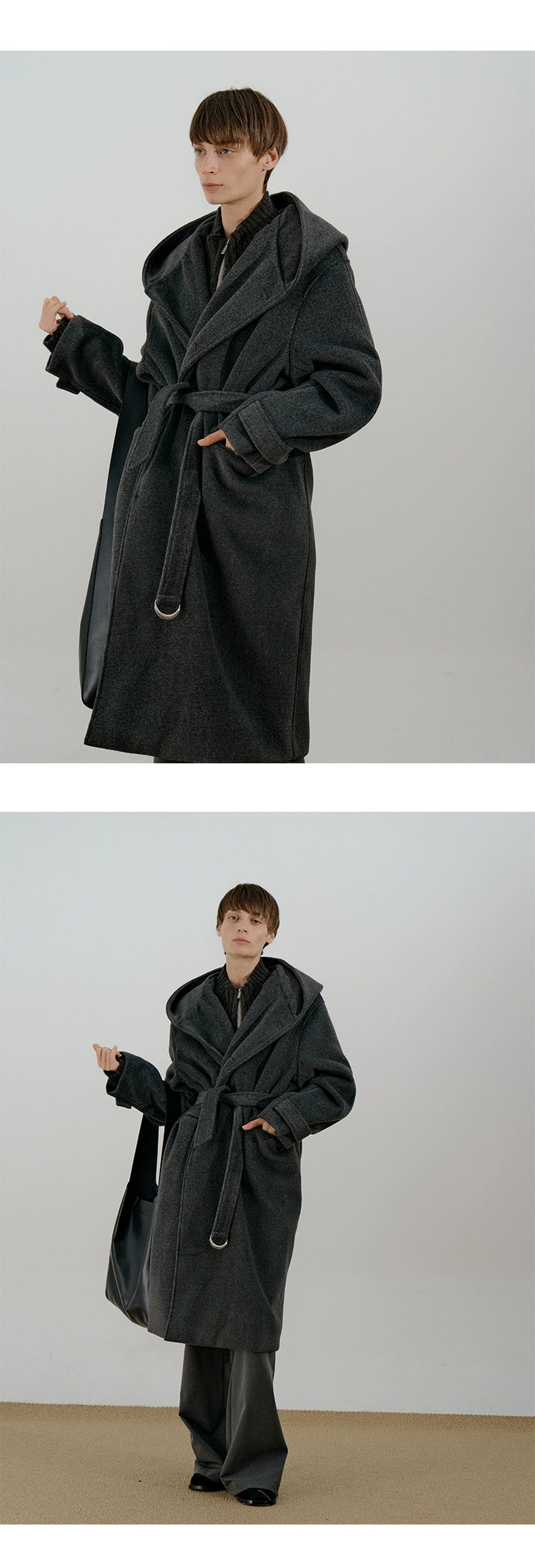 COLN Premium Hooded Coat